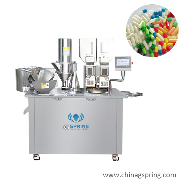 Semi-automatic capsule filling machine