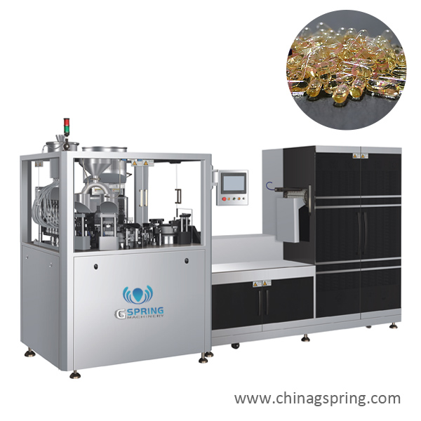 Automatic hard capsule liquid flling and sealing machine