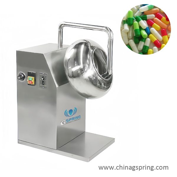 Pill polishing machine