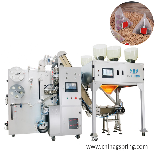 Triangle packaging machine